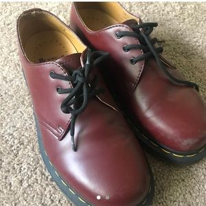 Cherry Red Dr. Martens
